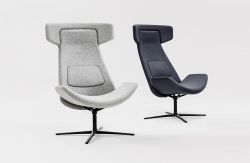 Итальянское кресло офисное Milani Nordic Lounge фото