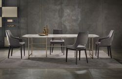 Итальянский стол со стульями Marelli Kyoto & Grace фото