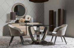 Итальянский стол со стульями Caroti Helix e Exagon фото
