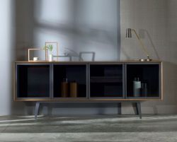 Итальянский буфет Meroni&Colzani Moscova Glass фото
